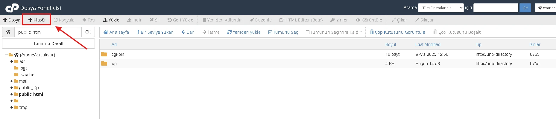 Dosya ve Klasör Nasıl Yüklenir?