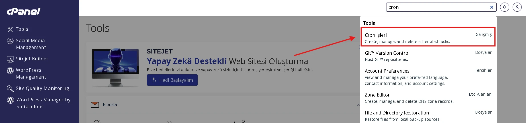 Cron Job Nasıl Eklenir