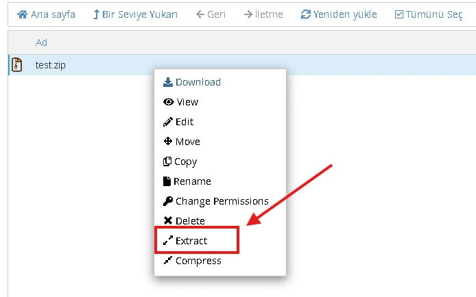 cPanel Dosya Yöneticisi ile Dosya ve Klasör Nasıl Yüklenir?