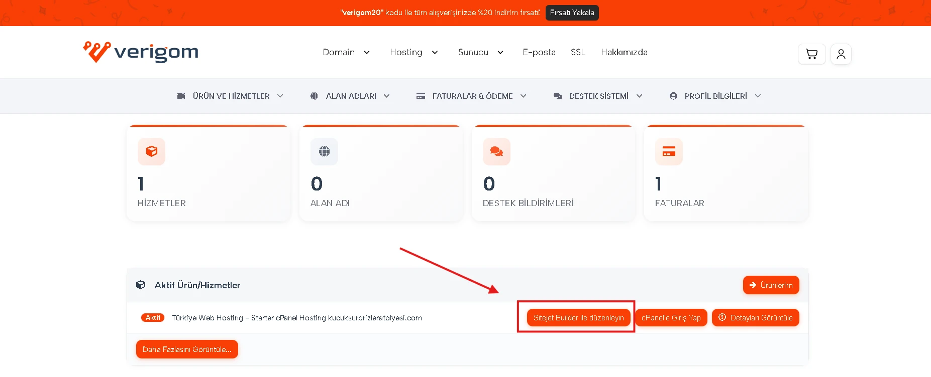 SiteJet Website Builder Nasıl Kullanılır