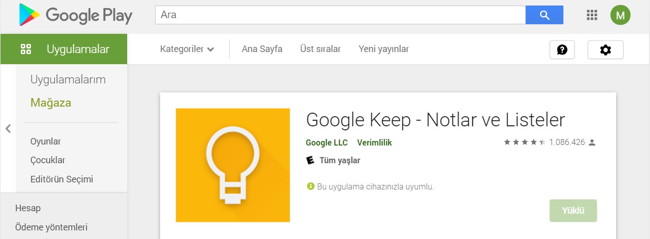 Google Keep Nedir