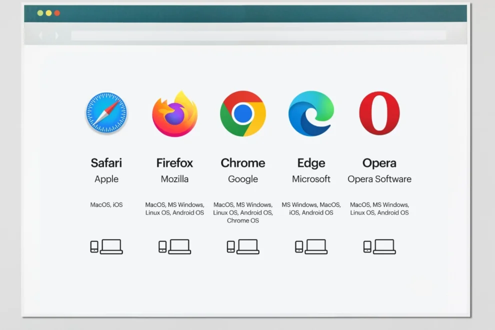 En Popüler İnternet Tarayıcıları