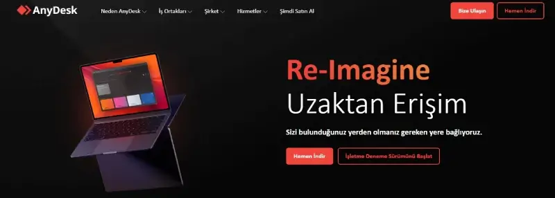 Uzaktan Bağlantı Programları Anydesk