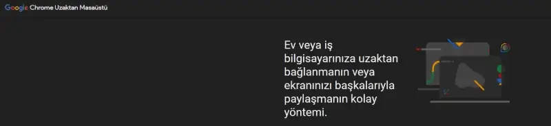 Uzaktan Bağlantı Programları Chrome Remote Desktop
