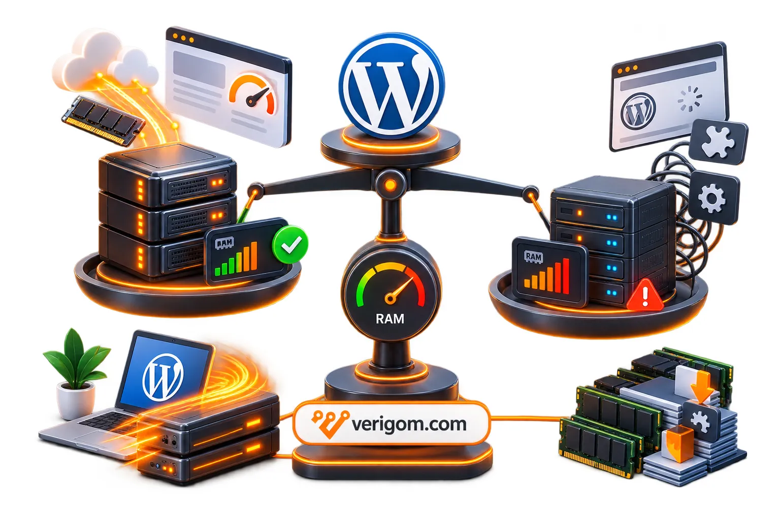 WordPress Hosting Ram Etkisi